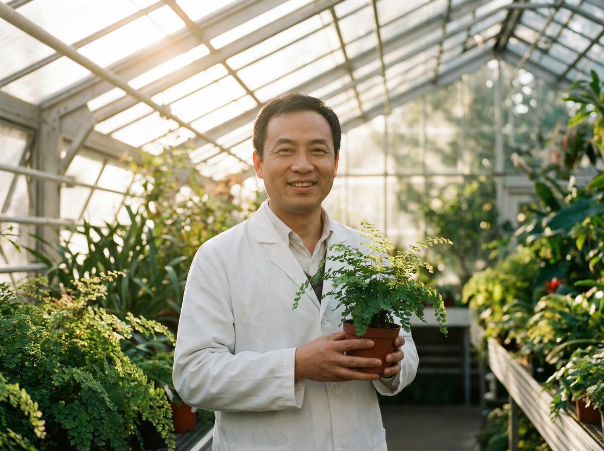 麻豆传媒植物专家陈建华